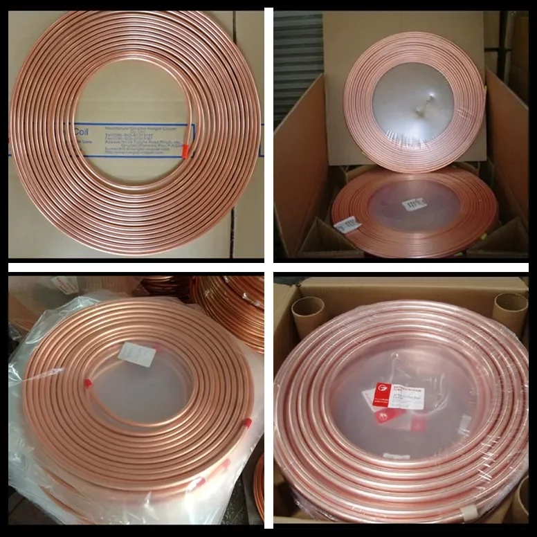 Venta caliente ASTM 8mm 15mm 22mm Tubo de cobre